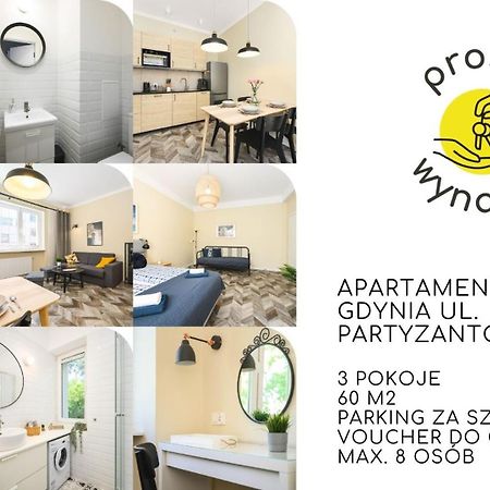 Apartament 109 W Centrum Gdyni Prostywynajem Гдиня Екстериор снимка